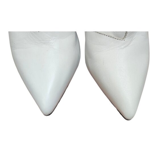 TONY BIANCO Freddie Women Booties in White Capretto. Size 9 - Picture 4 of 15